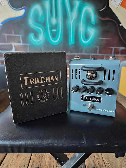 Friedman Motor City Drive 12AX7 Tube Overdrive Pedal | Sell Us