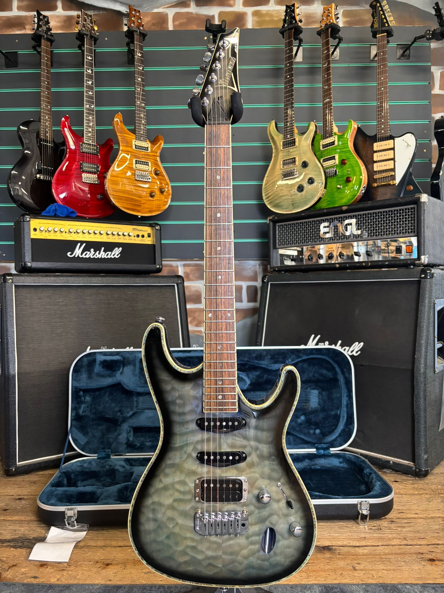 Ibanez SAS36FM Transparent Gray 2010 Electric Guitar