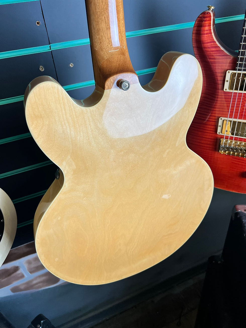 Thumbnail: Epiphone Dot Natural 2017 Semi-Hollow Electric Guitar