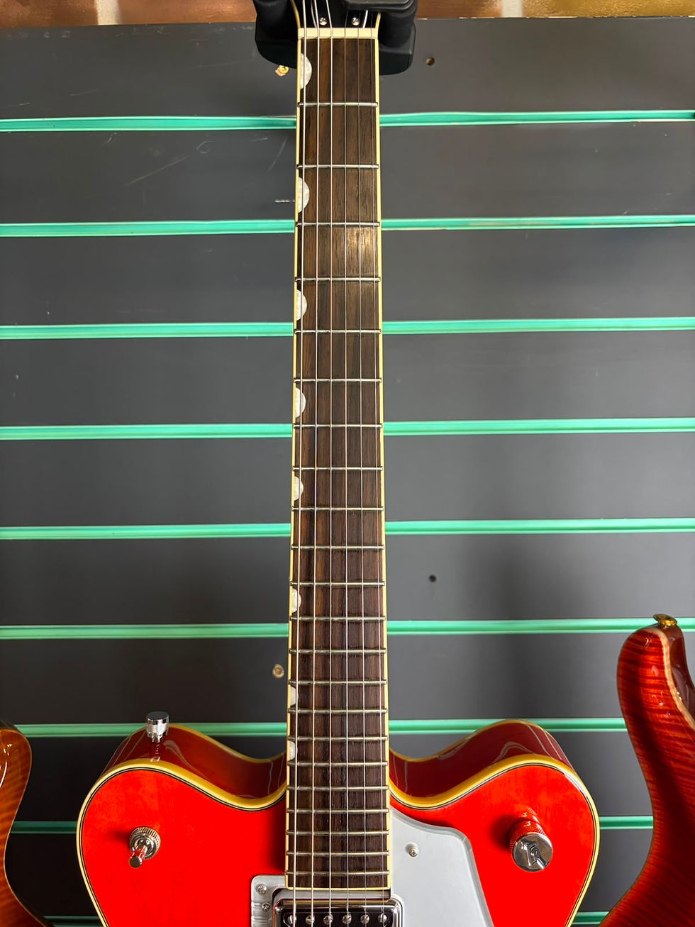 Thumbnail: Gretsch Electromatic G5422T Orange Stain 2016 Semi-Hollow Electric Guitar