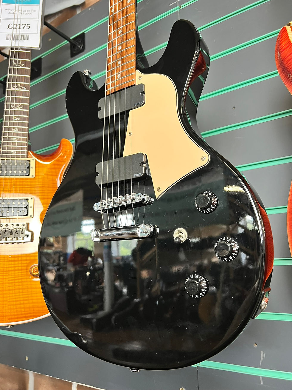 Thumbnail: Grassroots G-Bricoleur Black Takuro Sugawara Signature 2013 Electric Guitar