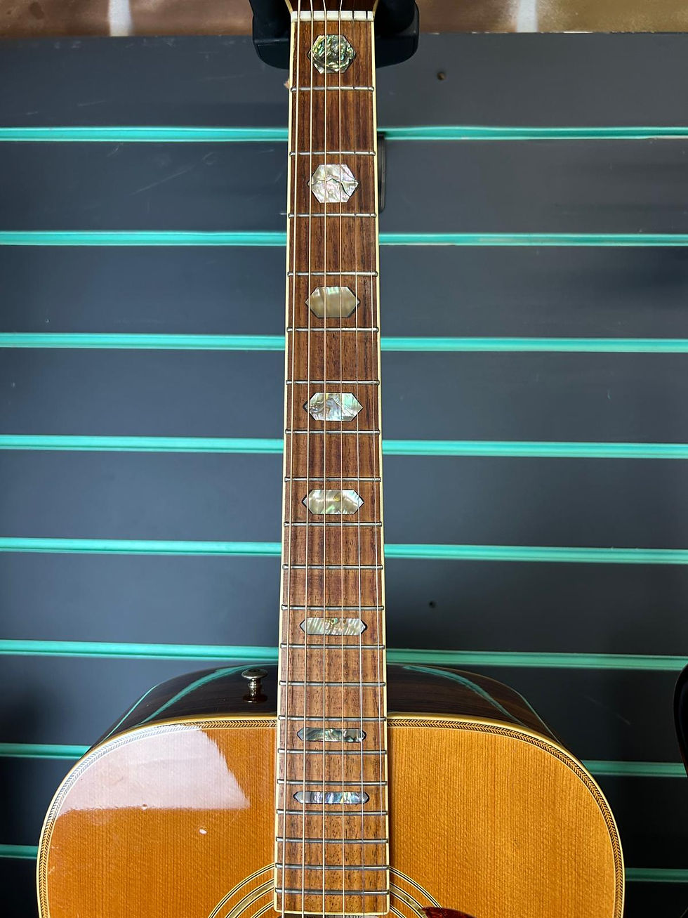 Thumbnail: Tanglewood Earth 1000N Dreadnought Natural Gloss 1994 Acoustic Guitar