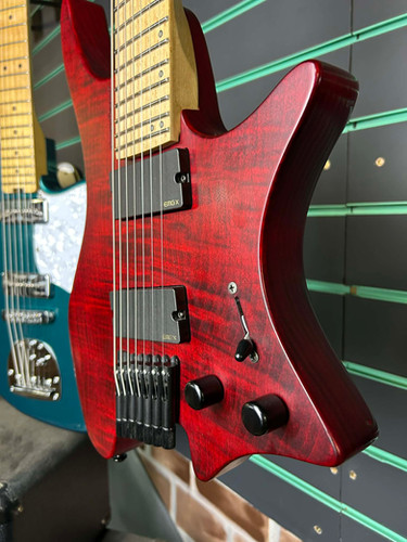 Strandberg Boden OS-7 Red 2016 Headless 7-String Electric Guitar