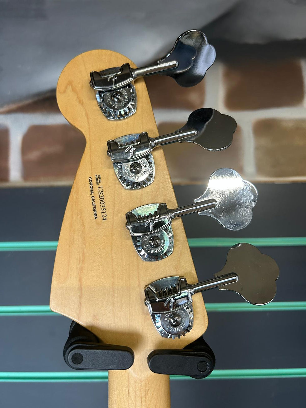 Thumbnail: Fender American Performer Mustang Bass Satin Surf Green 2020 Electric Bass