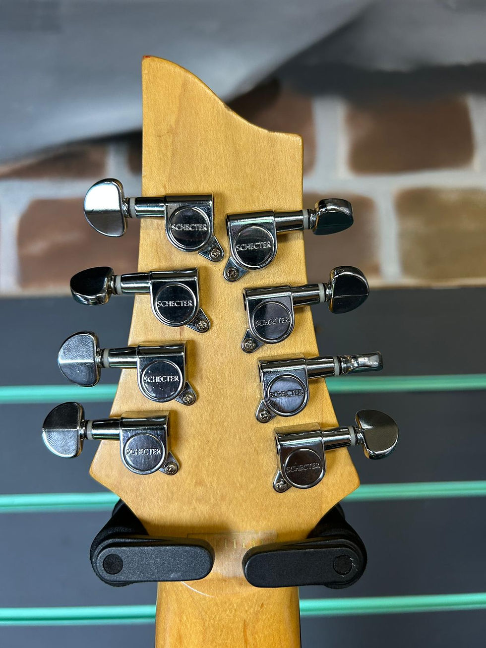 Thumbnail: Schecter Omen-8 Black 2011 8-String Electric Guitar