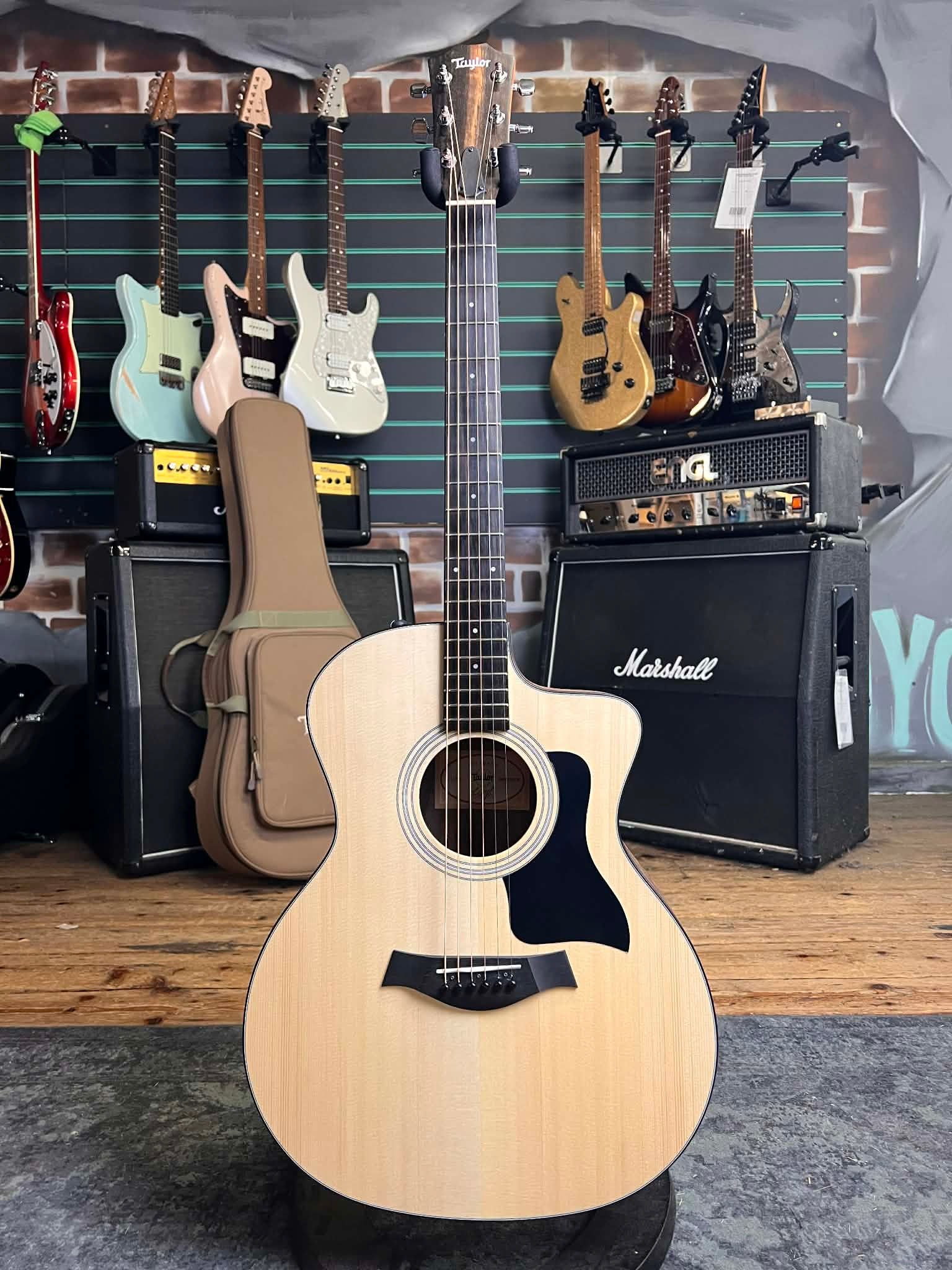 Taylor 114ce Satin Natural 2022 Grand Auditorium Electro Acoustic Guitar