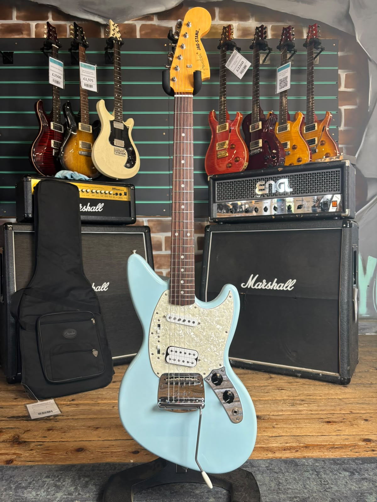 Fender Kurt Cobain Jag-Stang Sonic Blue 2022 Electric Guitar