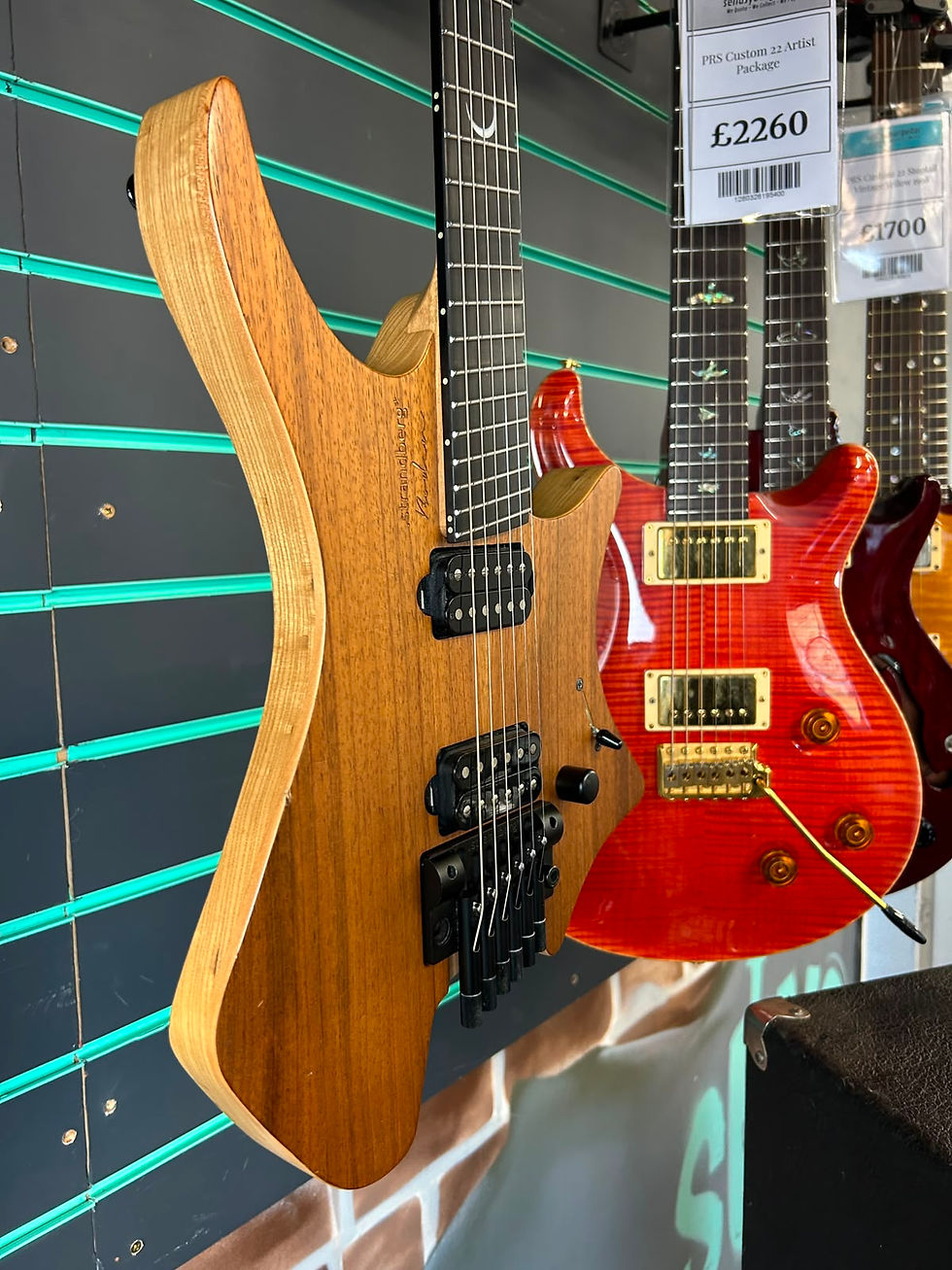 Thumbnail: Strandberg Boden Plini Edition Natural 2017 Headless Electric Guitar