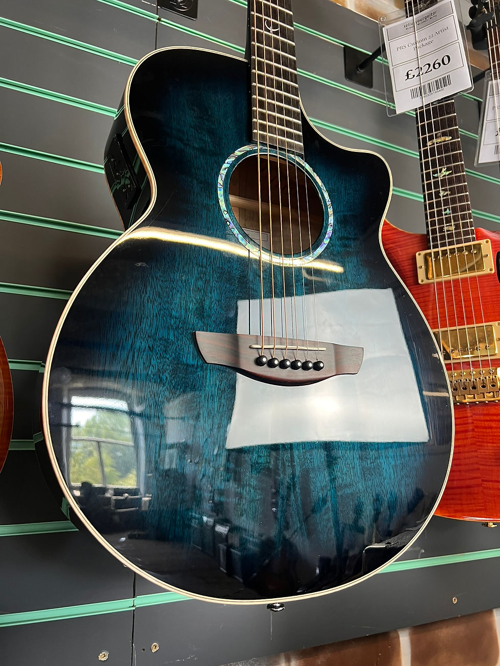 Thumbnail: Faith Venus Blue Moon 2022 Electro-Acoustic Guitar