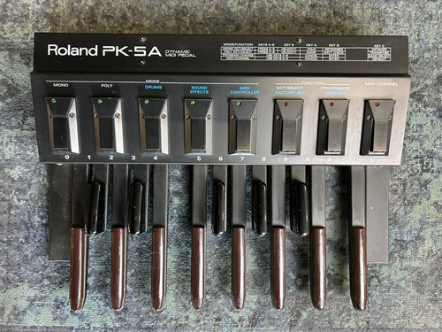 Roland PK-5A Dynamic MIDI Pedal | Sell Us Your Guitar