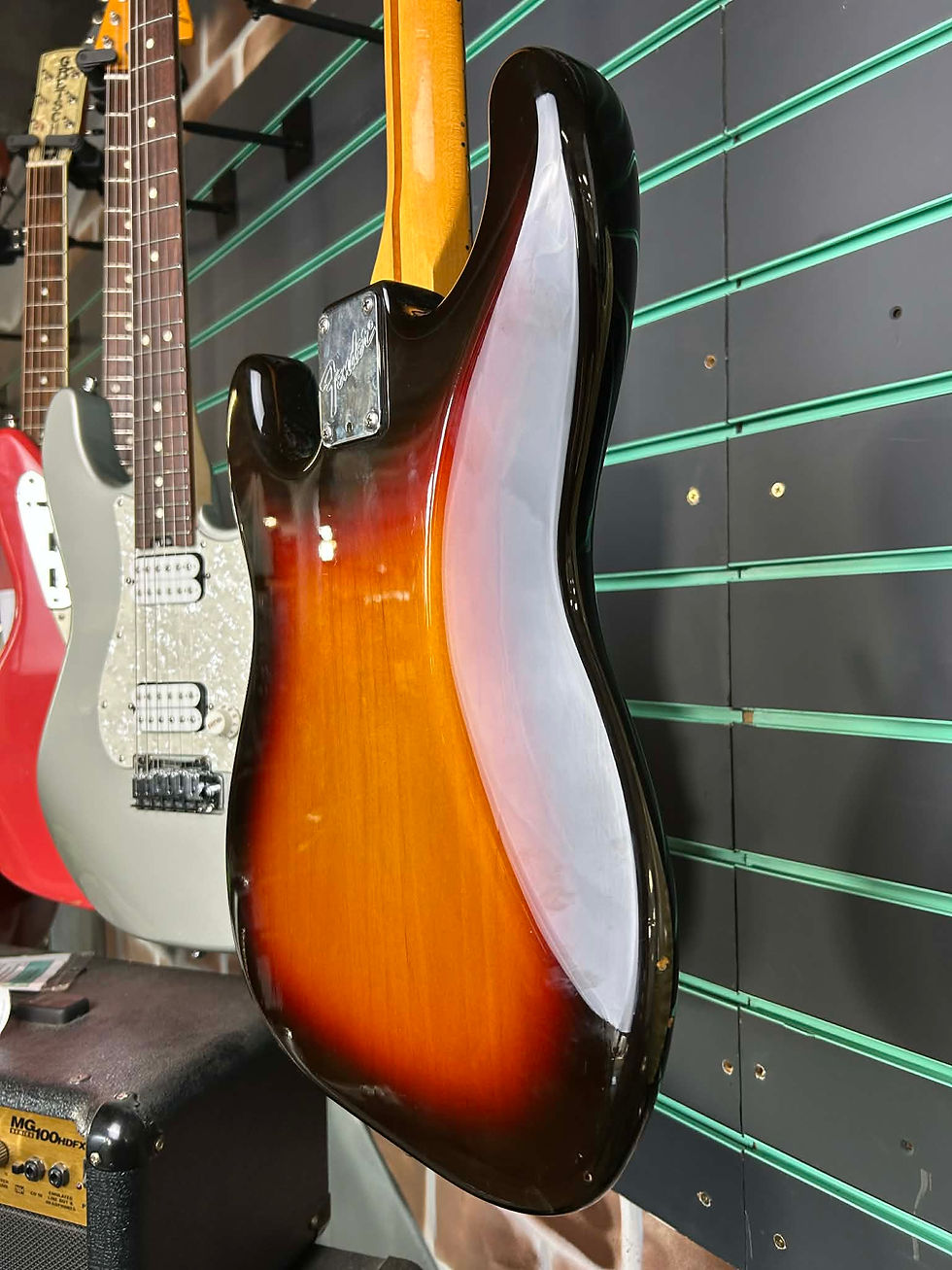 Thumbnail: Fender Standard Stratocaster 'Dan Smith' Sunburst 1983 Electric Guitar