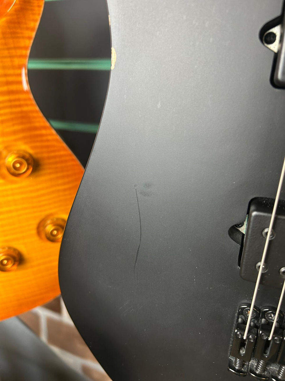 Thumbnail: Ibanez RGRTB621 Iron Label Black Flat 2022 Electric Guitar