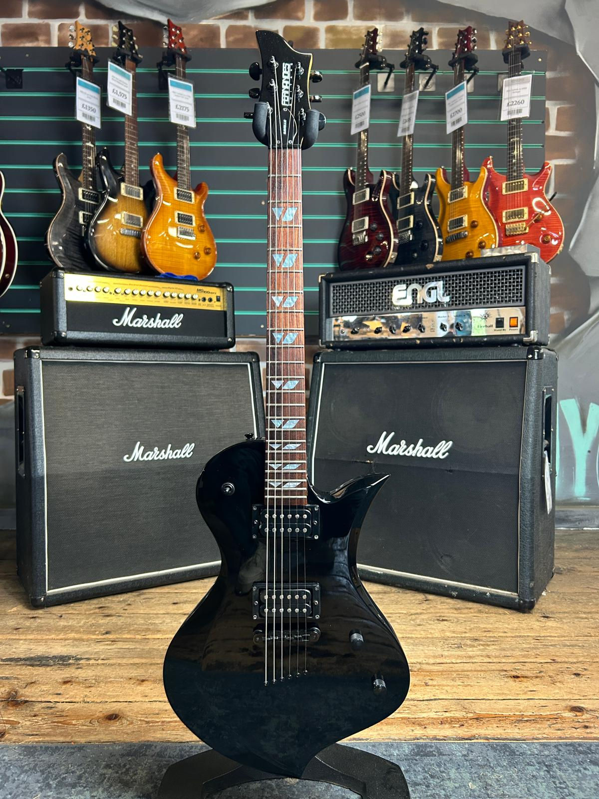 Fernandes Ravelle Black Gloss 2005 Electric Guitar