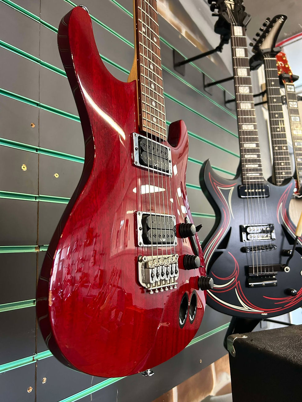 ベース ibanez SRX420 Ibanez SA420X Deep Red 2002 Electric Guitar | Sell Us Your