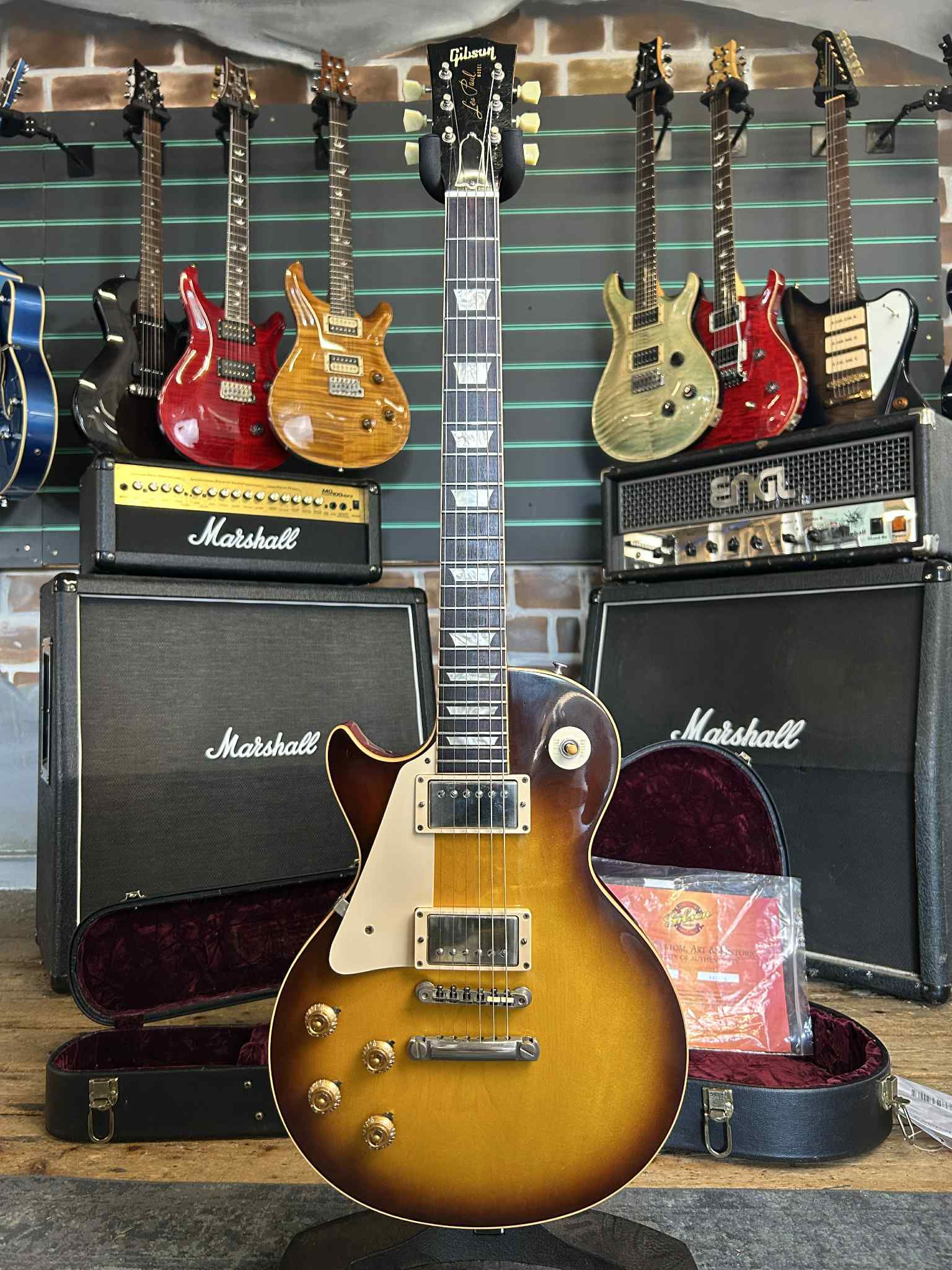 Gibson Custom Shop Les Paul 1958 Reissue Left Handed Faded Tobacco 2006 Guitar