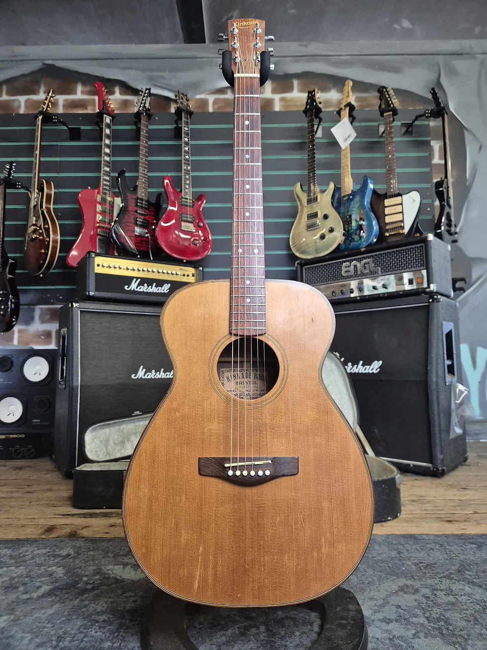 Kinkade Kingsdown Satin Natural 1987 Electro-Acoustic Guitar