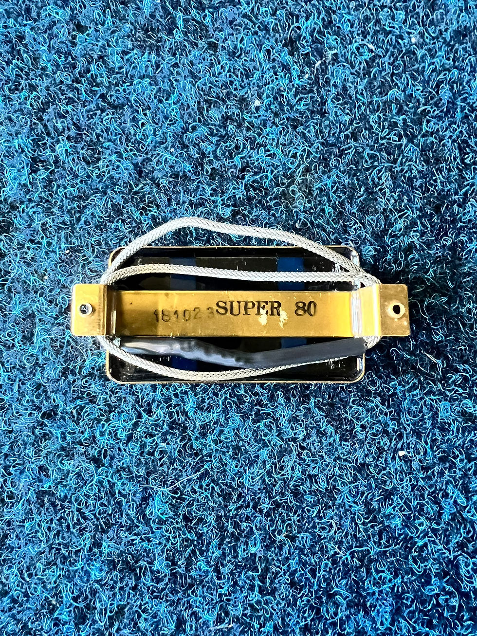 Thumbnail: Ibanez Super 80 ‘Flying Finger’ Gold Vintage c.’70s Passive  Humbucking Pickups