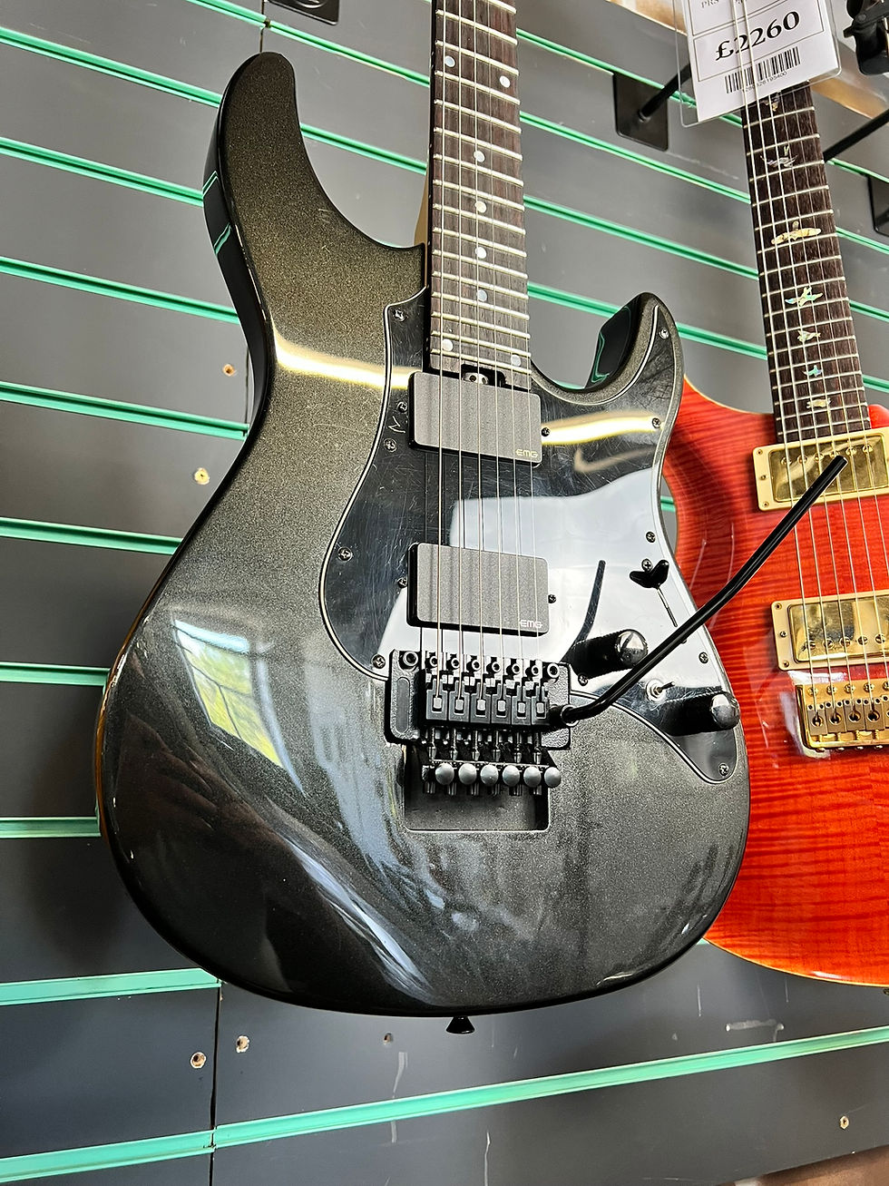 Thumbnail: ESP LTD SN-1000 FR Charcoal Metallic 2015 Modified Electric Guitar