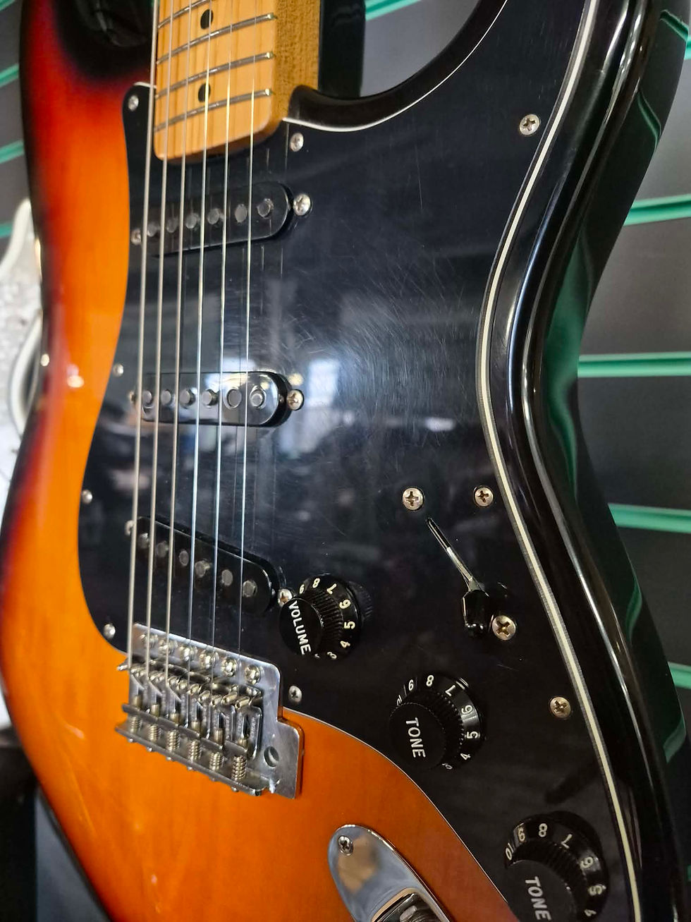 Thumbnail: Fender Classic Series Stratocaster 3-Colour Sunburst 2003 Electric Guitar