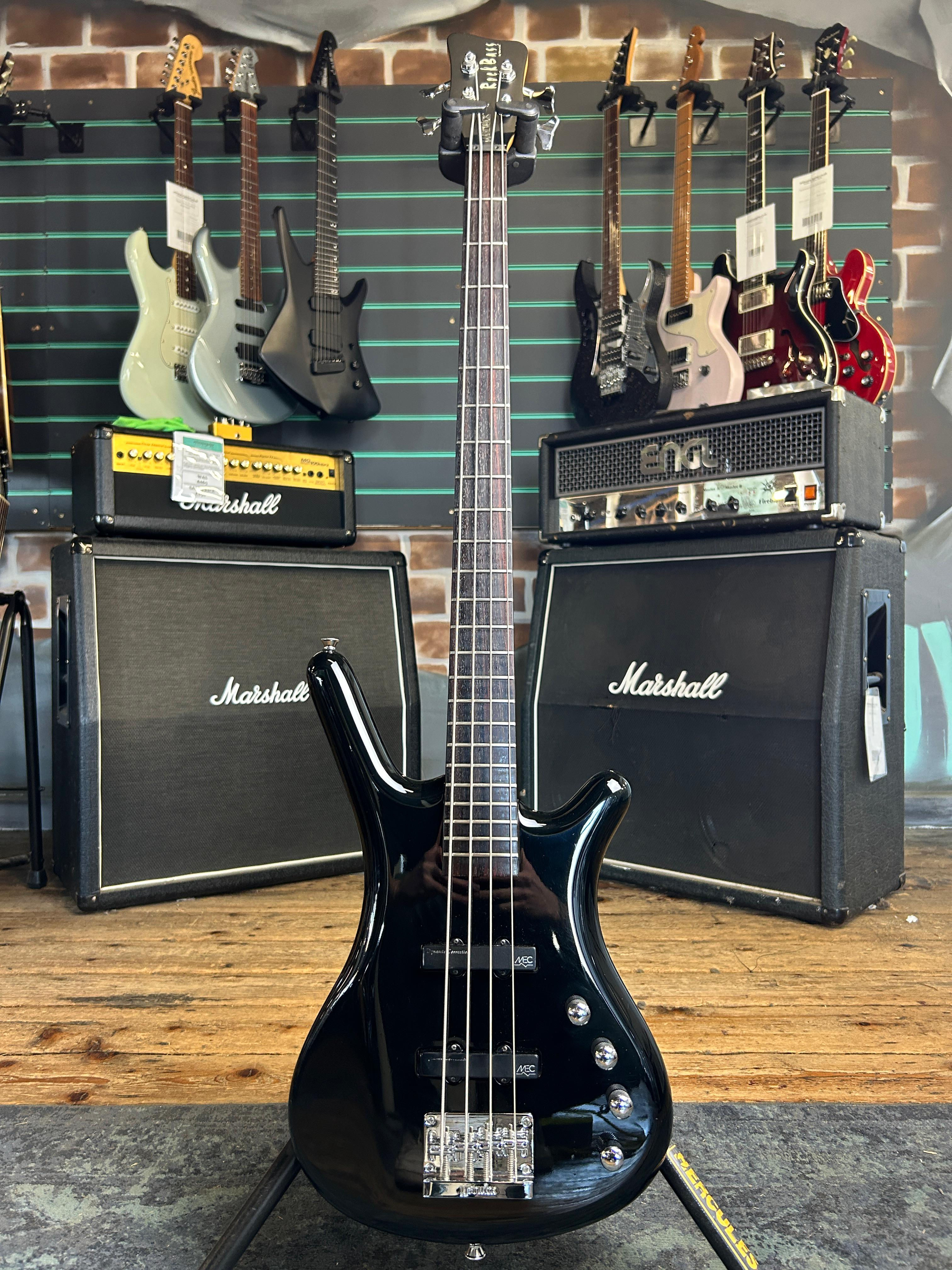 Warwick RockBass Corvette Gloss Black Electric Bass