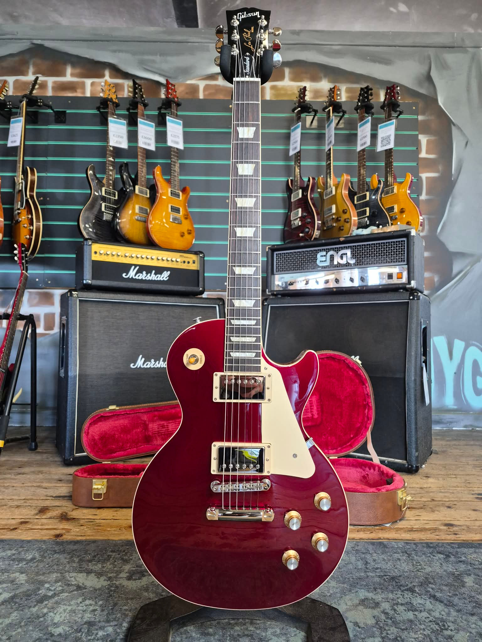 Gibson Les Paul Standard '60s Sparkling Burgundy 2025 Electric Guitar