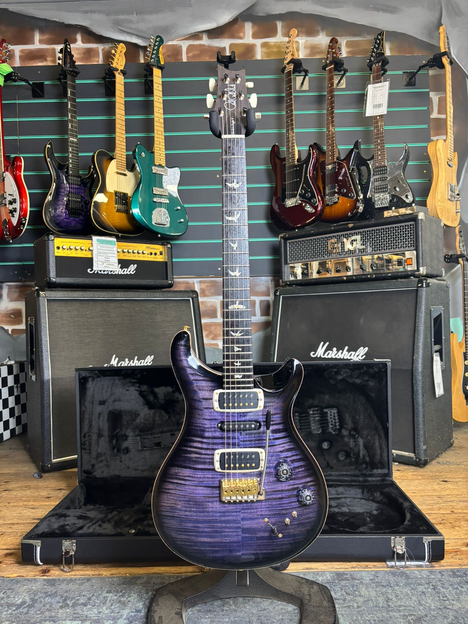 PRS Modern Eagle V 10 Top Purple Mist 2024 Electric Guitar