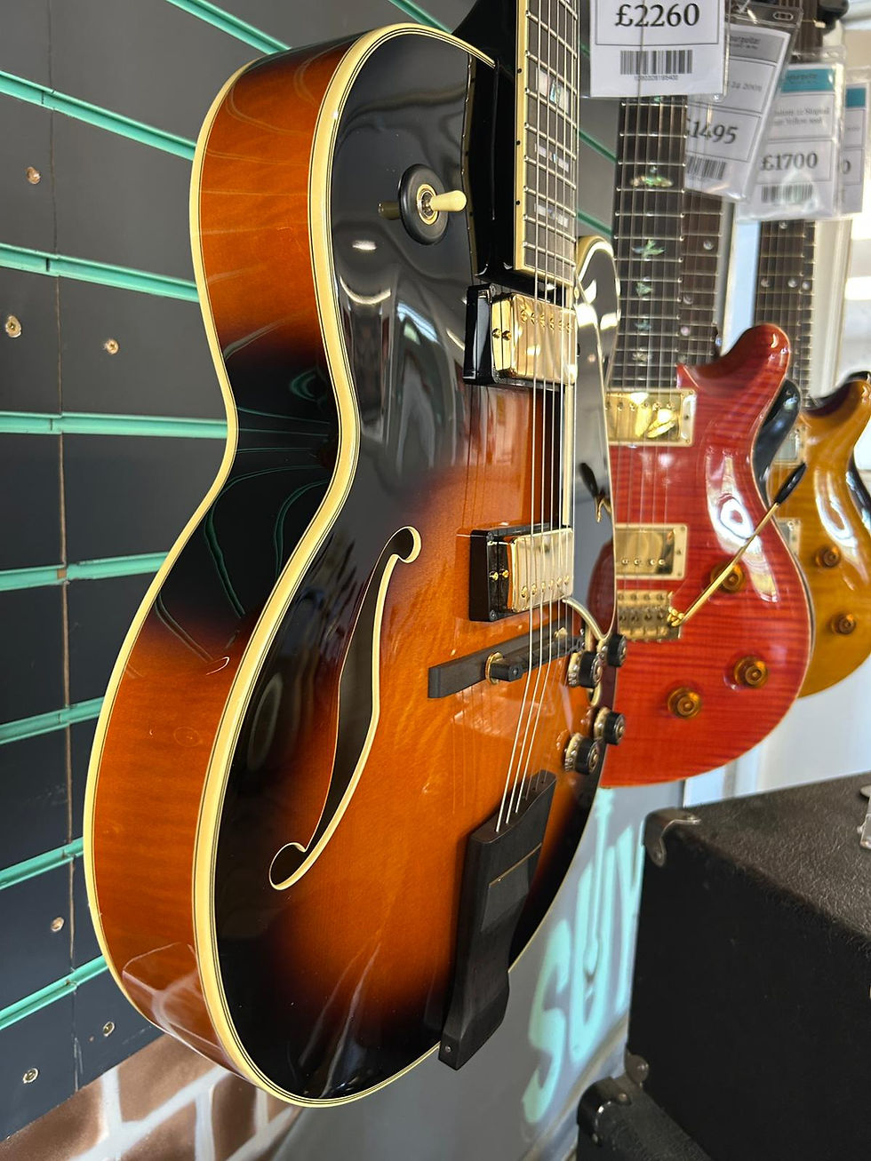 Thumbnail: Ibanez AF-2000 Artstar Prestige Brown Sunburst 2023 Hollow Body Electric Guitar