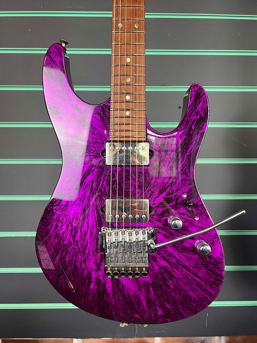 Thumbnail: Suhr Modern Purple Nova 2008 Custom Order Electric Guitar