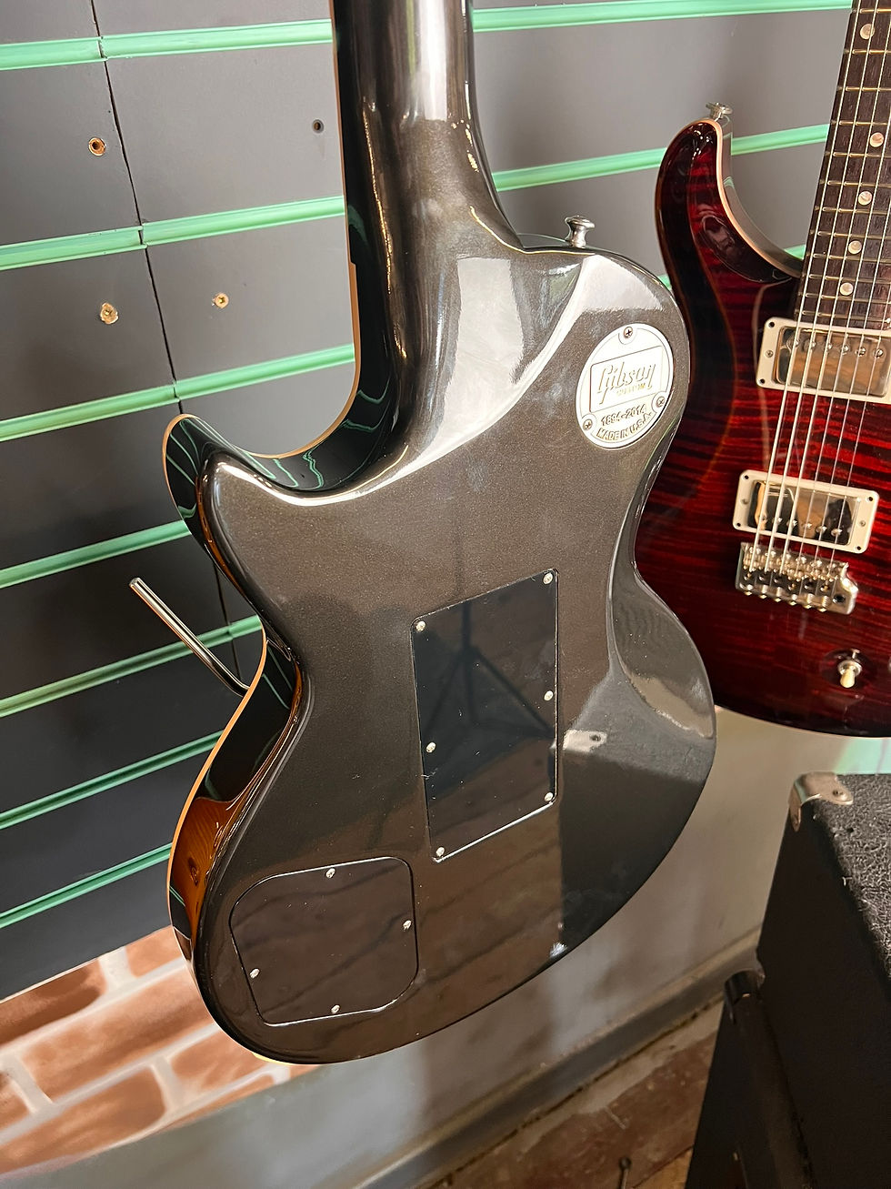 Thumbnail: Gibson Custom Les Paul Axcess Standard Gun Metal Grey 2014 Electric Guitar