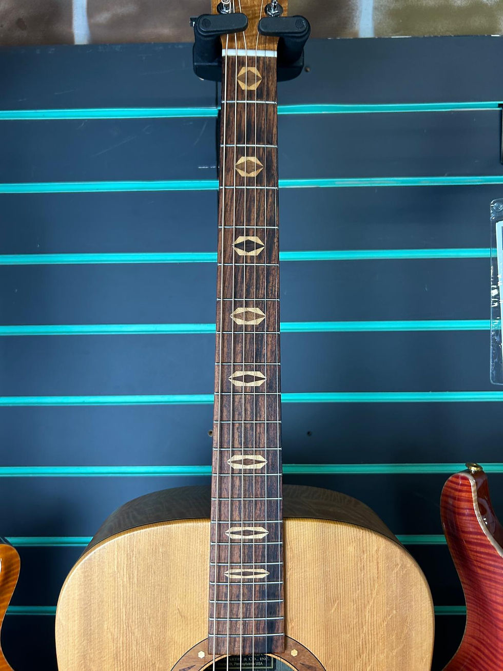 Thumbnail: Martin DX1 Tawny Satinwood Natural 2008 Dreadnought Acoustic Guitar