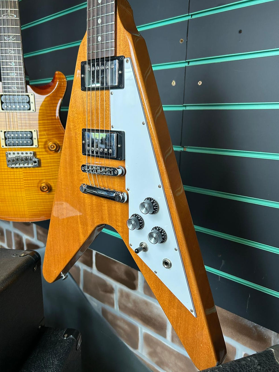Thumbnail: Gibson Flying V Antique Natural 2021 Electric Guitar
