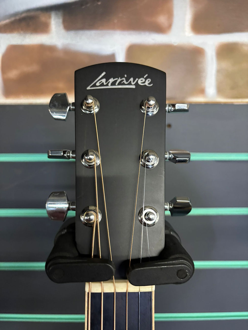 Thumbnail: Larrivee OM-02 Satin Natural USA Acoustic Guitar