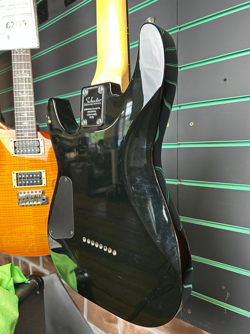Thumbnail: Schecter Omen-8 Black 2011 8-String Electric Guitar