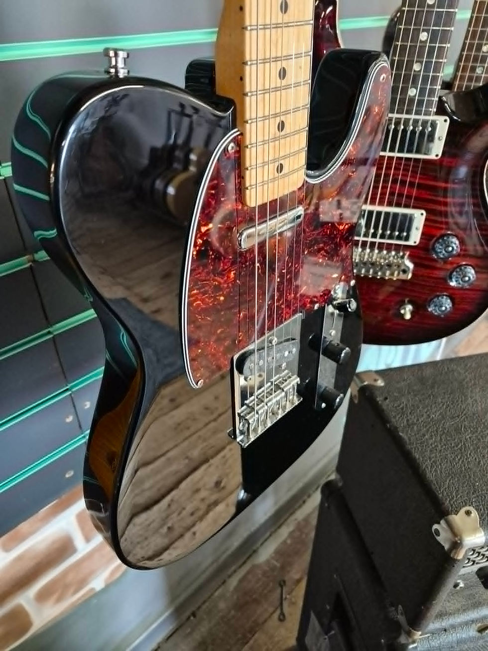 Thumbnail: Squier Silver Series Telecaster Gloss Black circa. 93-94 Electric Guitar