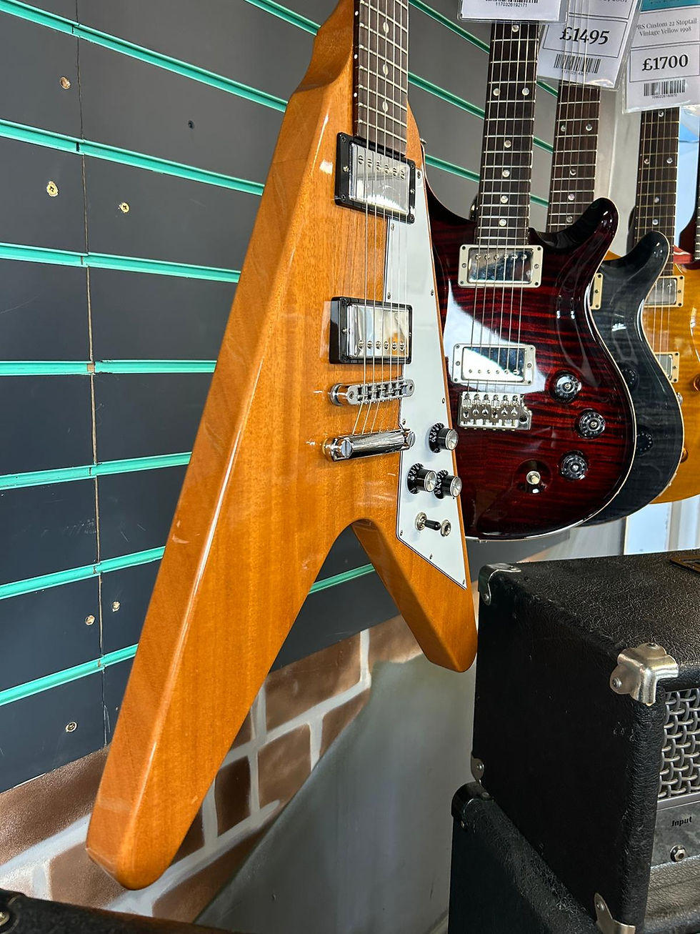 Thumbnail: Gibson Flying V Antique Natural 2021 Electric Guitar