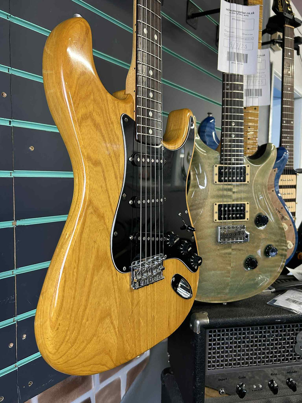 Thumbnail: Fender Stratocaster Natural Gloss 1979 CBS Era Vintage Electric Guitar