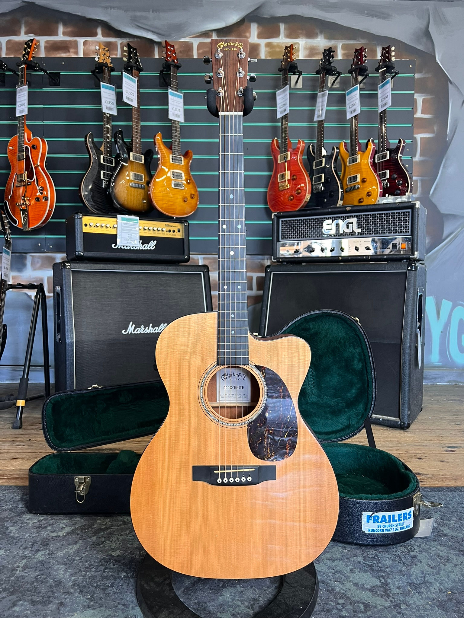 Martin 000C-16GTE Gloss Top Satin Back 2007 Electro-Acoustic Guitar