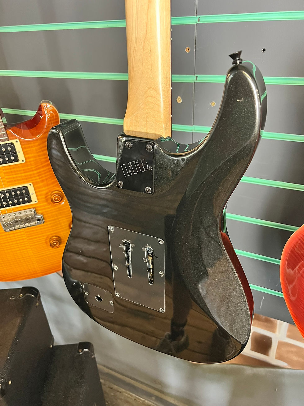Thumbnail: ESP LTD SN-1000 FR Charcoal Metallic 2015 Modified Electric Guitar