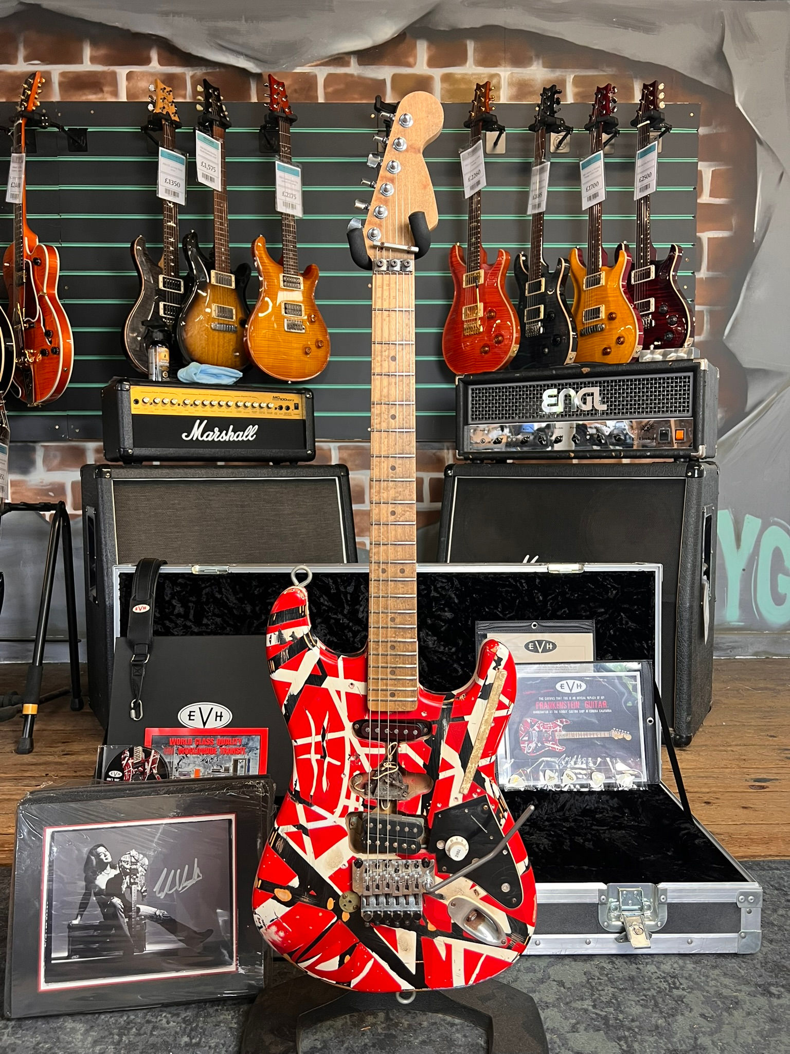 Fender Custom Shop EVH Frankenstein Replica 1 of 300 Masterbuilt by Chip Ellis