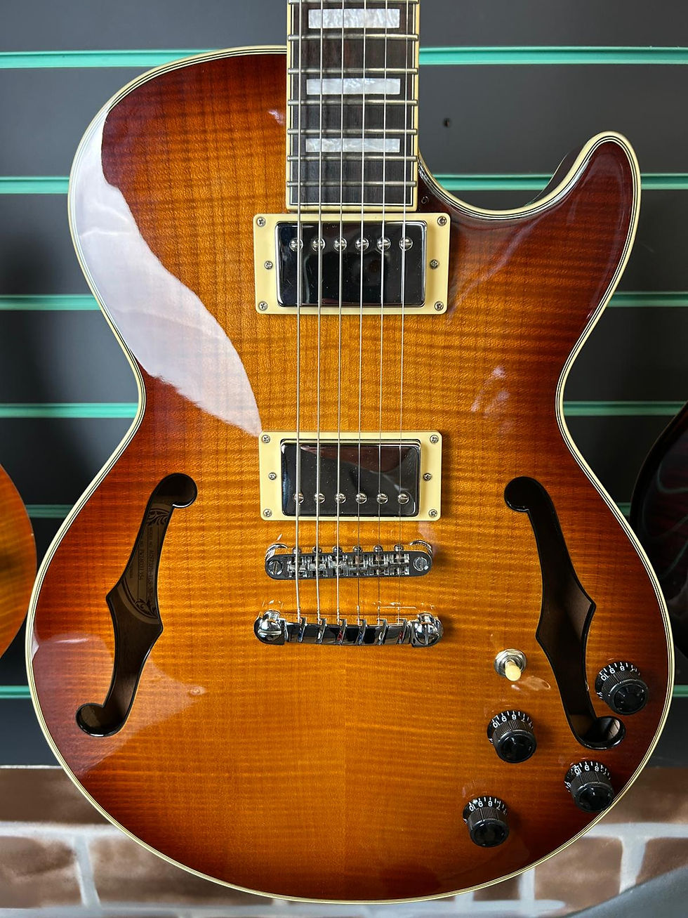 Thumbnail: Ibanez AGS73FM Violin Sunburst 2018 Semi-Hollow Electric Guitar