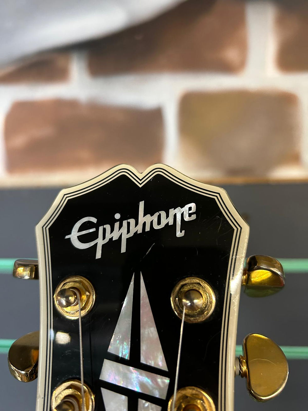 Thumbnail: Epiphone Les Paul Custom 'Black Beauty' 2004 Electric Guitar