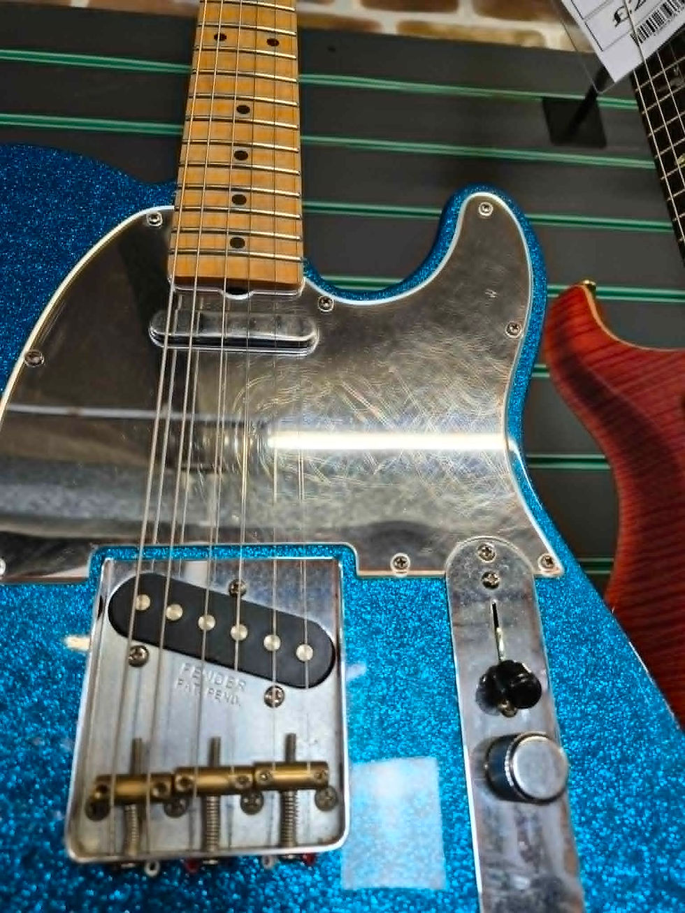 Thumbnail: Fender J Mascis Telecaster Bottle Rocket Blue Flake 2021 Electric Gui