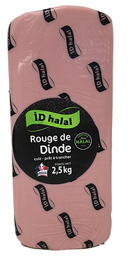 rouge de dinde id halal