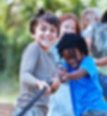 Kids Playing Tug of War