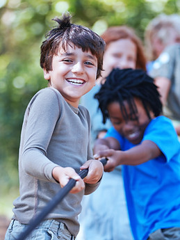 Kids Playing Tug of War