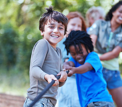 Kids Playing Tug of War