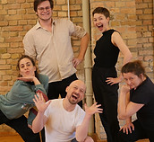 Professional performers engaged in intensive biomechanics training with Ostrenko Brothers at NIPAI Berlin workshop