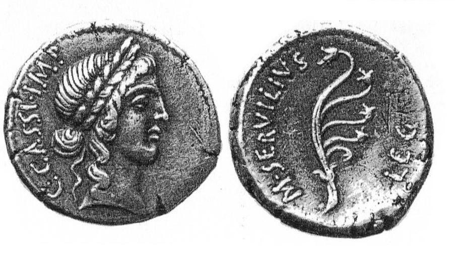 CASSIA 21, SERVILIA 42 y CASSIUS 9