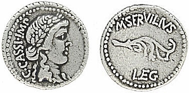 CASSIA 21, SERVILIA 42 y CASSIUS 9