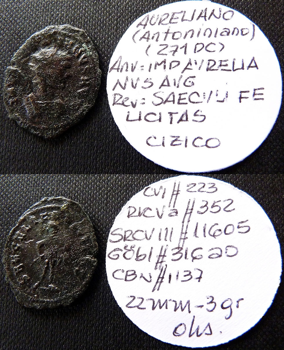 AE Doble Antoniniano Aureliano